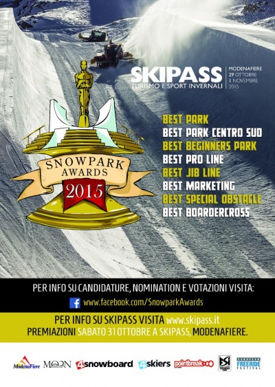 snowpark awards livigno